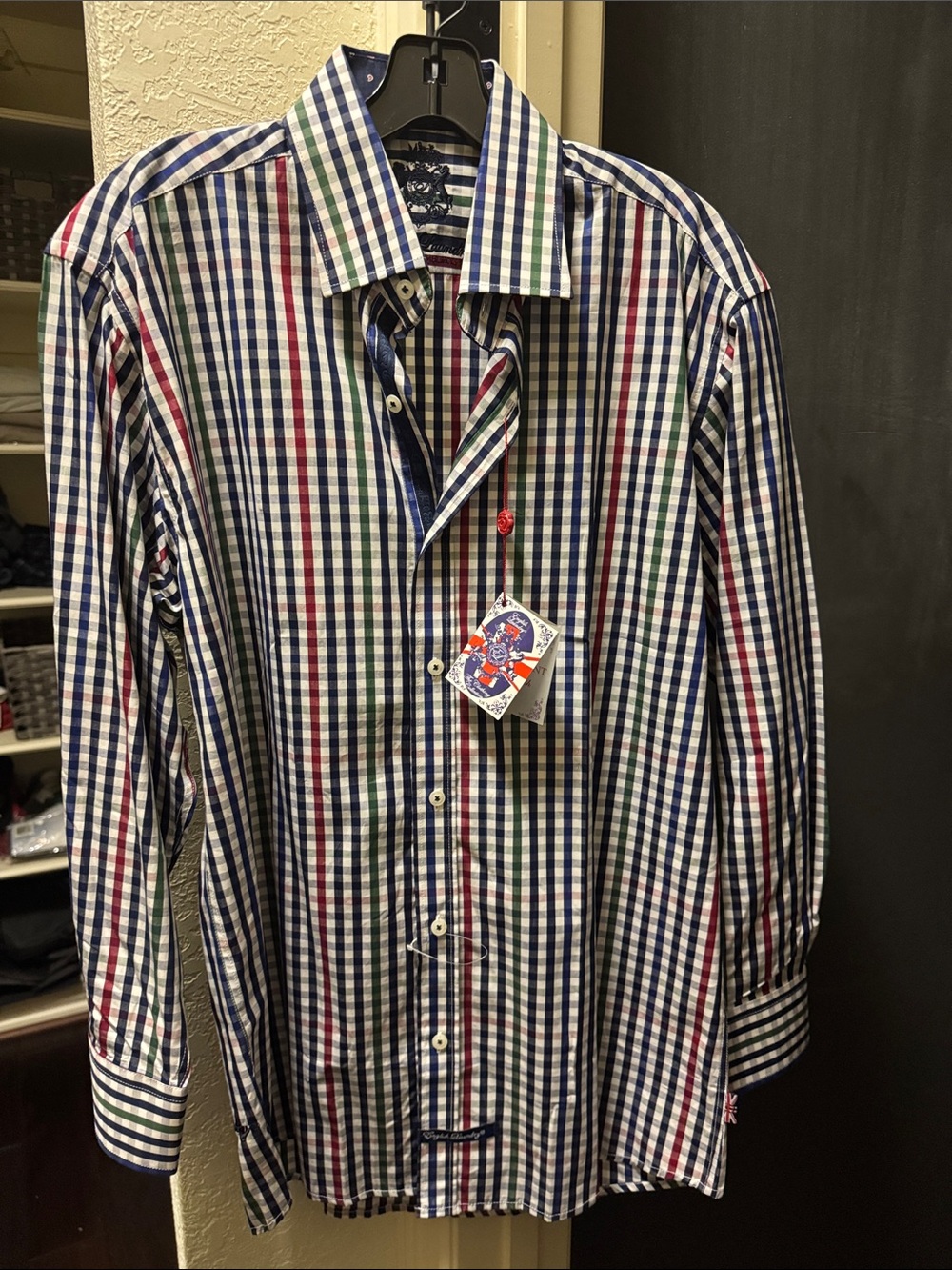 English Laundry Multicolor Plaid Button-Up Shirt